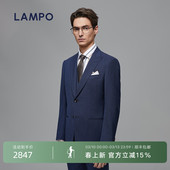 蓝豹男士 LAMPO 西服上衣商务正装 超修身 外套男 西装 易打理