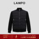 LAMPO 外套 毛衫 蓝豹短款 保暖商务正面羽绒服拼接鹅绒显瘦休闲冬季