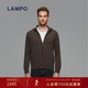 811系列 LAMPO 蓝豹针织衫 男羊绒连帽商务开襟外套羊毛衫 上衣