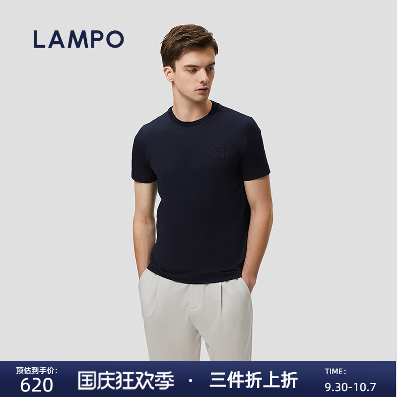 蓝豹短袖半袖上衣LAMPO