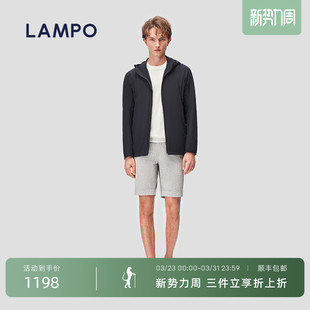 蓝豹外套男轻薄易打理商务休闲夹克衫 LAMPO 功能科技