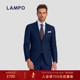 丝羊毛 LAMPO 蓝豹男士 西服上衣丝羊毛商务正装 西服