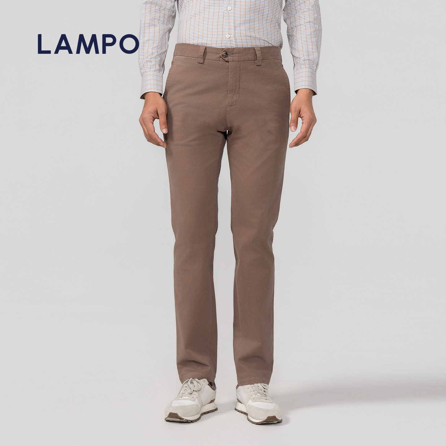 【25秋冬ONE系列】LAMPO/蓝豹男款男士休闲裤长裤商务休闲直筒裤