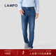 进口牛仔舒弹商务休闲裤 子 蓝豹男士 牛仔裤 天丝 LAMPO