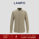 灯芯绒 LAMPO 蓝豹衬衫 男长袖 灯芯绒保暖商务百搭衬衣