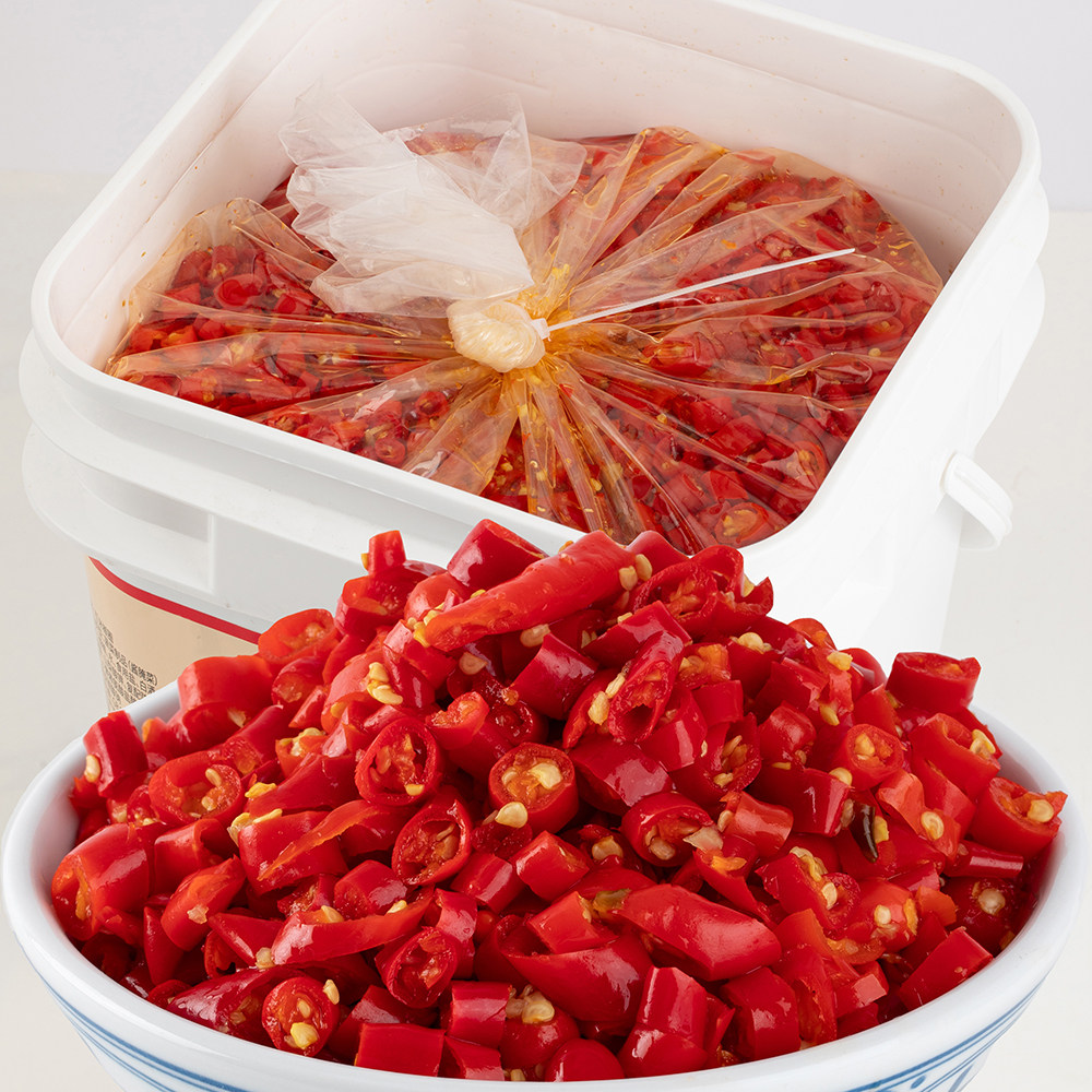 大桶湖南小米椒辣椒圈特辣朝天椒剁辣椒炒菜剁椒调料小炒辣椒炒肉,粮油调味/速食/干货/烘焙,辣椒酱,淘宝优惠券,粉丝福利购,淘宝优惠卷