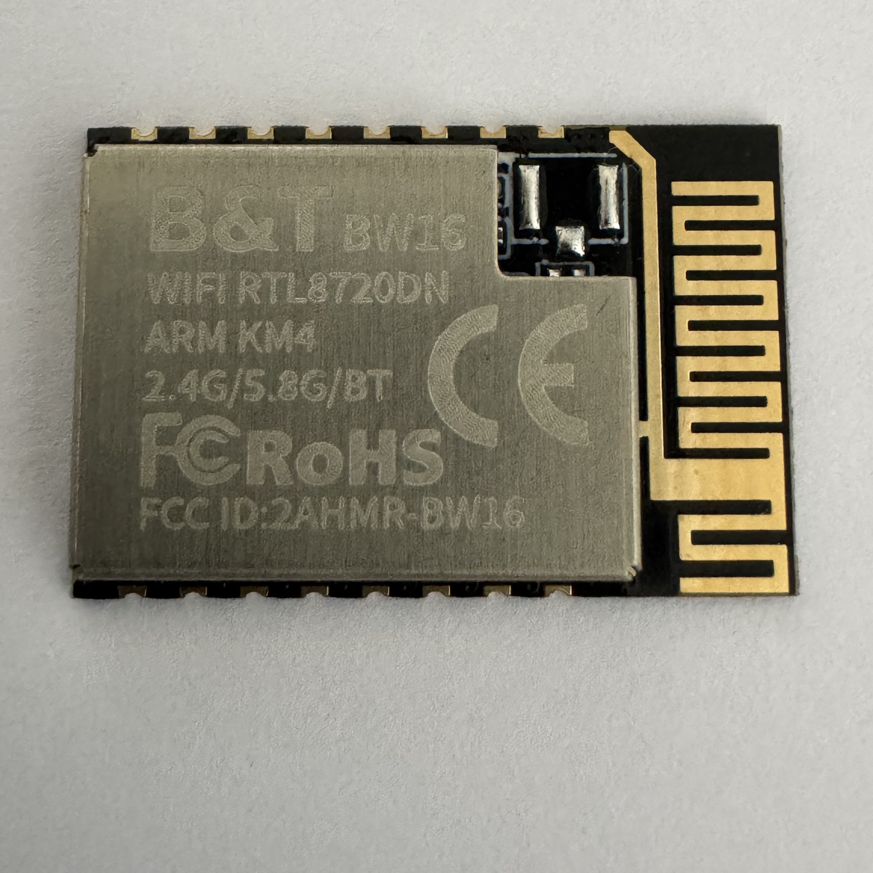板载双频WiFi低功耗蓝牙5.0模块