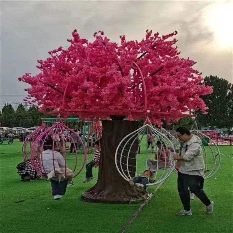 吊篮单个篮子头户外秋千吊椅阳台家用吊篮摇椅网红树加固专用篮筐
