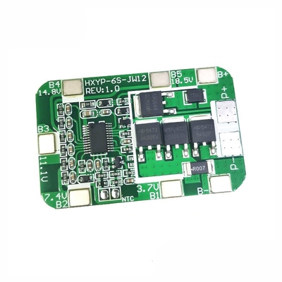 6串锂电池保护板带均衡22.2V