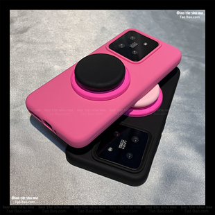 液态硅胶撞色简约磁吸支架适用S26+三星Galaxy S25edge/S24 Ultra手机壳S23 FE新款软糯防摔全包小众纯色创意