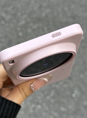 小众温柔粉色细圈磁吸X60适用Magic8/7荣耀X50/X70i/300手机壳X9D/400Lite肤感GT魔术6/5Pro硬X9B时尚40女X6C