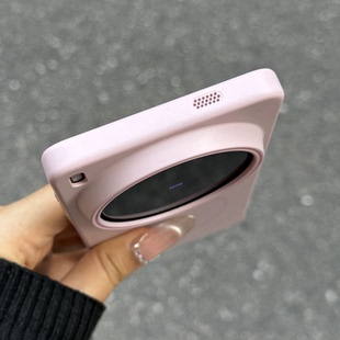 7荣耀X50 5Pro硬X9B时尚 X70i 400Lite肤感GT魔术6 40女X6C 300手机壳X9D 小众温柔粉色细圈磁吸X60适用Magic8