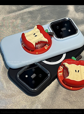 ins褶皱立体苹果磁吸支架适用IQOO Z10TURBO+手机壳IQOO13/NEO9/12/11小众neo7/3/U5防摔Z6/8软Z9TURBO女PRO