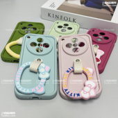 a72硅胶A1 X8适用OPPO 马卡龙KT猫指环ins可爱Find 新款 Reno13 8pro x7防摔A58X软A93S 10手机壳K11女9