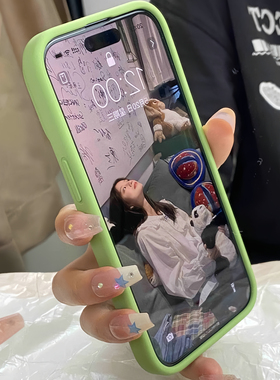 抹茶色液态硅胶Reno15/14适用OPPO FIND X9/X8s+手机壳ACE5/6一加13T/3/X6/X7ultra/11/10PRO+软糯12草绿2V