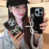 9pro K10 Reno15 13手机壳K11 X8S 适用OPPO ins气质珍珠蝴蝶结FIND X7Ultra少女12 软4 A3新款