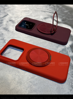 大红色酒红过年新款适用一加13T/ACE5手机壳OnePlus中国红1+ACE2液态硅胶3V旋转360°支架10PRO/11软糯12男女