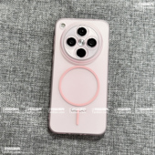 13手机壳12pro全包X8S 雾面浅粉色肤感软壳磁吸充电Find 防摔女X6半透明磨砂 X7Ultra适用OPPO Reno14