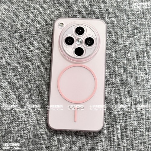 雾面浅粉色肤感软壳磁吸充电Find X9/X8/X7Ultra适用OPPO Reno14/13手机壳12pro全包X8S+防摔女X6半透明磨砂