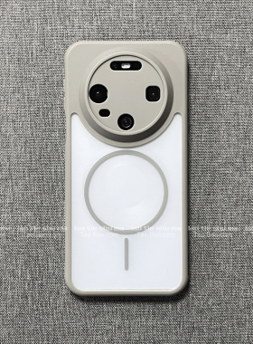 冷淡风磨砂防摔细圈磁吸壳适用VIVO X300PRO手机壳X200S/X200PROMini钛灰色Ultra蜂窝散热防滑透明软边框全包