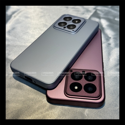 肤感纳米玻璃适用K60小米14ultra手机壳15/k80/K50红米K70/CIVI4不沾指纹Note13梅子色11/Turbo312T男女PRO+