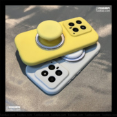 S16简约S20 磁吸支架纯色S30适用VIVO Y100i X90防摔S17pro硅胶S19气囊Y300PRO 小众Y300 X300 X200手机壳X80