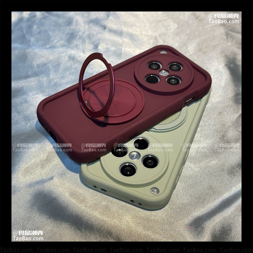 新年款酒红色360°旋转支架Find X8/X9适用OPPO Reno15/14/13/12/10手机壳K11全包pro+/7防摔A1软A2X硅胶磁吸