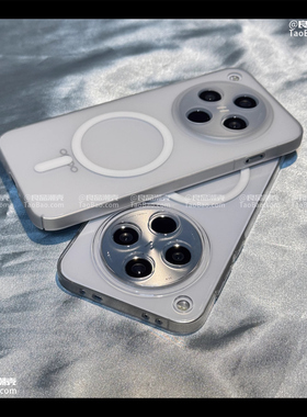 内置磁吸冰雾半透明白色精孔适用魅族22/21手机壳20PRO硬壳21PRO超薄无线充电全包镜头小孔保护套