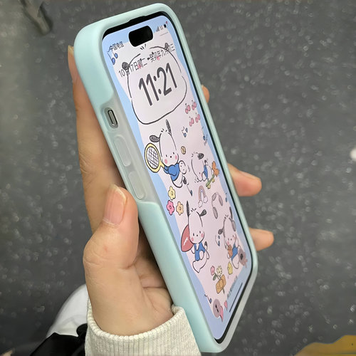 新款果冻壳液态硅胶奶蓝色适用一加ACE6/5/OPPO Find x9/X8S+手机壳Reno15/14/13T耐用12PRO耐脏X7软糯ultra