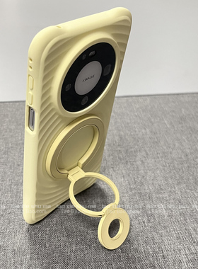 奶蓝色小众高级感双面磁吸三折叠支架适用OPPO FindX8手机壳Find X8波漾液态硅胶耐脏情侣高档男女防摔保护套