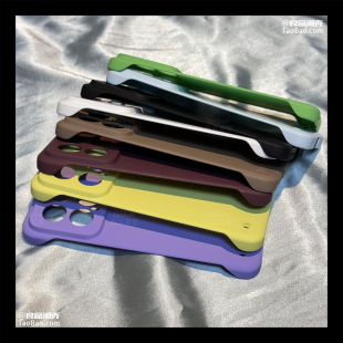 13T 11无边框1加简约小众2V ACE6手机壳5 9R半包硬壳8T小众10PRO竞速版 超薄裸机手感适用一加15