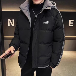 奥莱专柜羽绒棉服男2025新款冬季加厚保暖棉衣外套宽松大码面包服