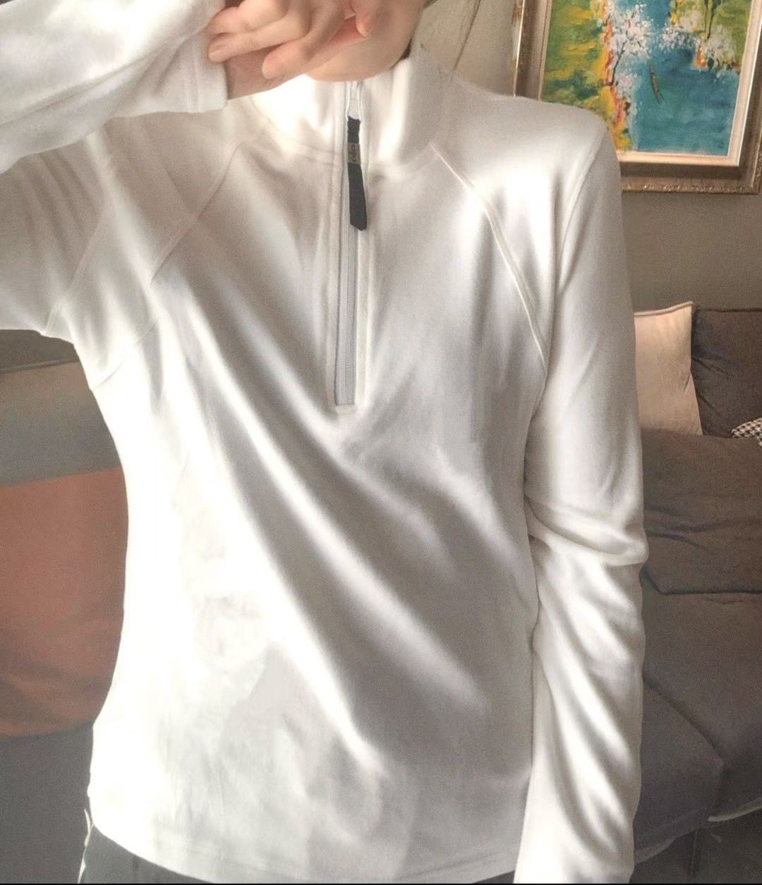 三公主著补6833秋冬宽松休闲个性潮流半拉链立领短款卫衣女德绒