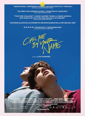 请以你的名字呼唤我|甜茶|Call Me By Your Name卧室酒吧电影海报