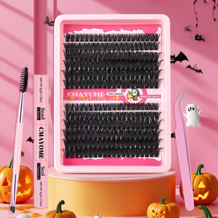 18mm segmented 100D eyelashes假睫毛10 false curve