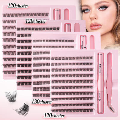 Single cluster false eyelashes 8-16mmC curvature单簇假睫毛