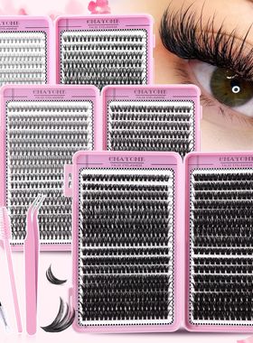 32 rows 640 clusters, mixed with 10D and 40D false eyelashes