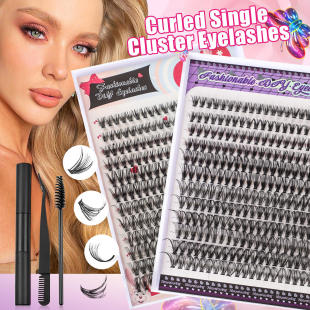240 16mm单簇240簇大容量假睫毛 eyelashes false clusters