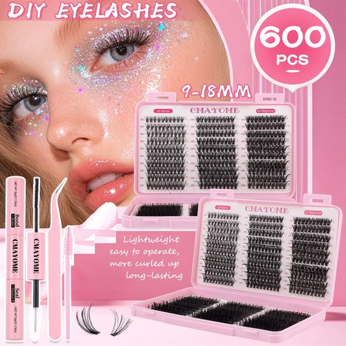 Large capacity DIY single cluster 60D/100D false eyelashes