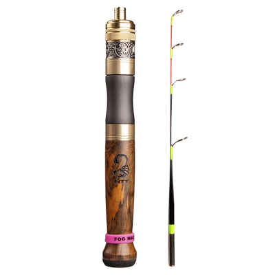 猎魔人冰钓竿玻纤山东威海