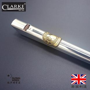 英国原装进口克拉克锡笛哨笛镀镍版原版锡笛锡哨笛爱尔兰哨笛竖笛