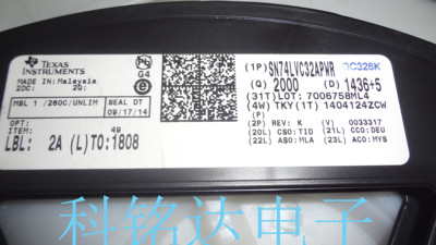 SN74LVC32APWR TI TSSOP14 LC32A百分百原装进口现货 假一赔十