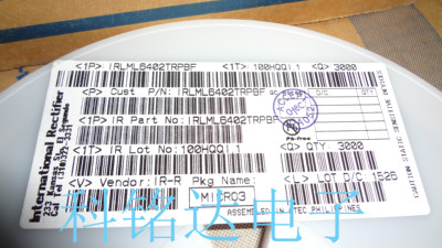 IRLML6402TRPBF IR SOT-23 场效应管 原装进口现货 假一赔十