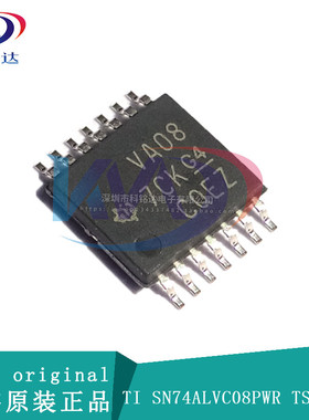全新原装TI SN74ALVC08PWR TSSOP14 丝印VA08 实物拍摄 假一赔十