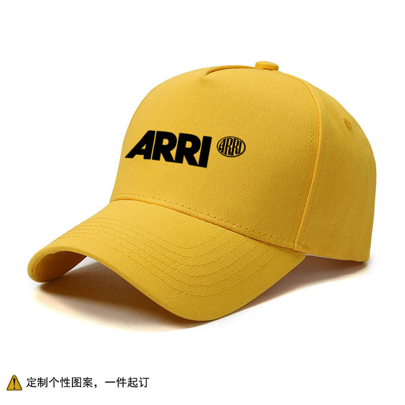 德国阿莱ARRI鸭舌帽棒球帽导演摄影师灯光师剧组定制印花广告帽子