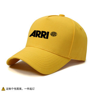 德国阿莱ARRI鸭舌帽棒球帽导演摄影师灯光师剧组定制印花广告帽子