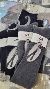 UE防滑过膝袜羊绒过膝袜秋冬女打底袜保暖袜子811