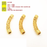 Монеты, изогнутая трубка, подвеска, аксессуар, плетеный браслет, ожерелье из шнура