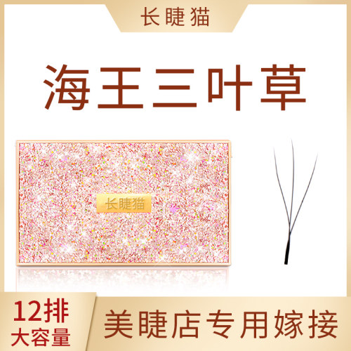 长睫猫海王三叶草睫毛仙女款