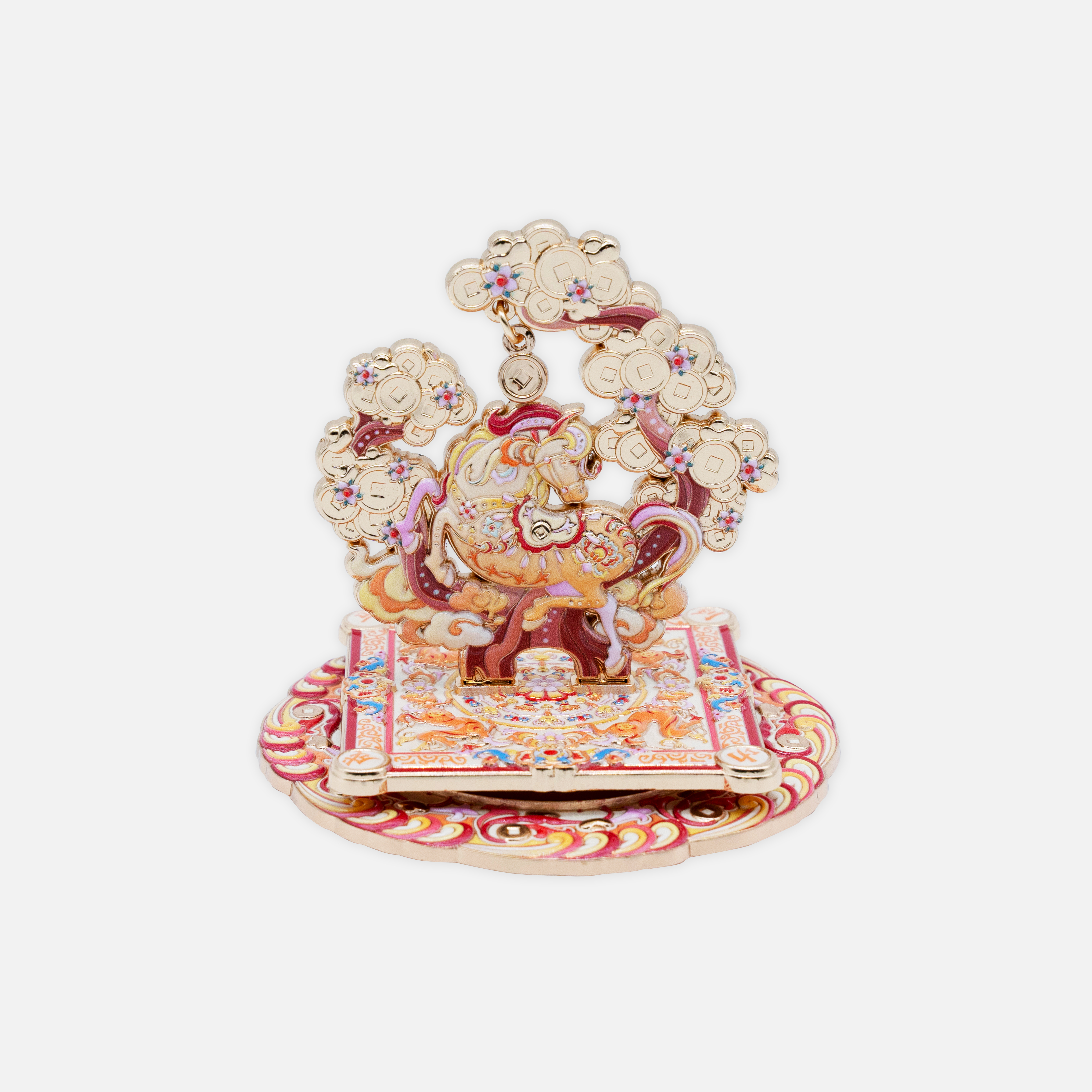 12生肖系列 马到成功 金属摆件冰箱贴【燃创造原创】